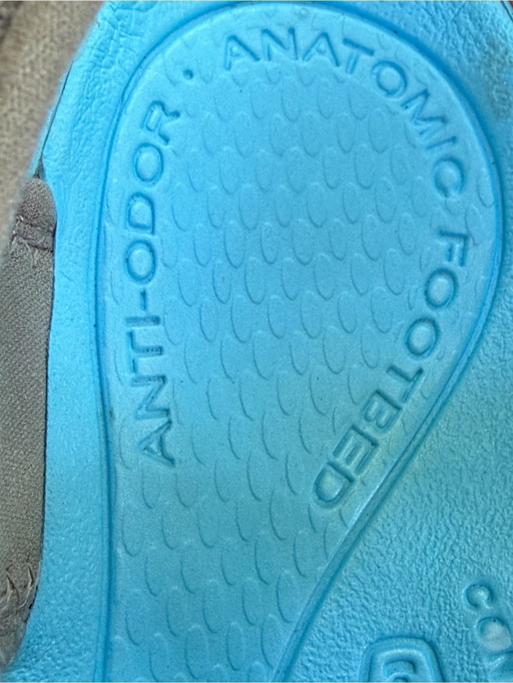 Keen Gray with Blue Sport Hiking Sandals. Sz 39 or 8.5. Preowned.